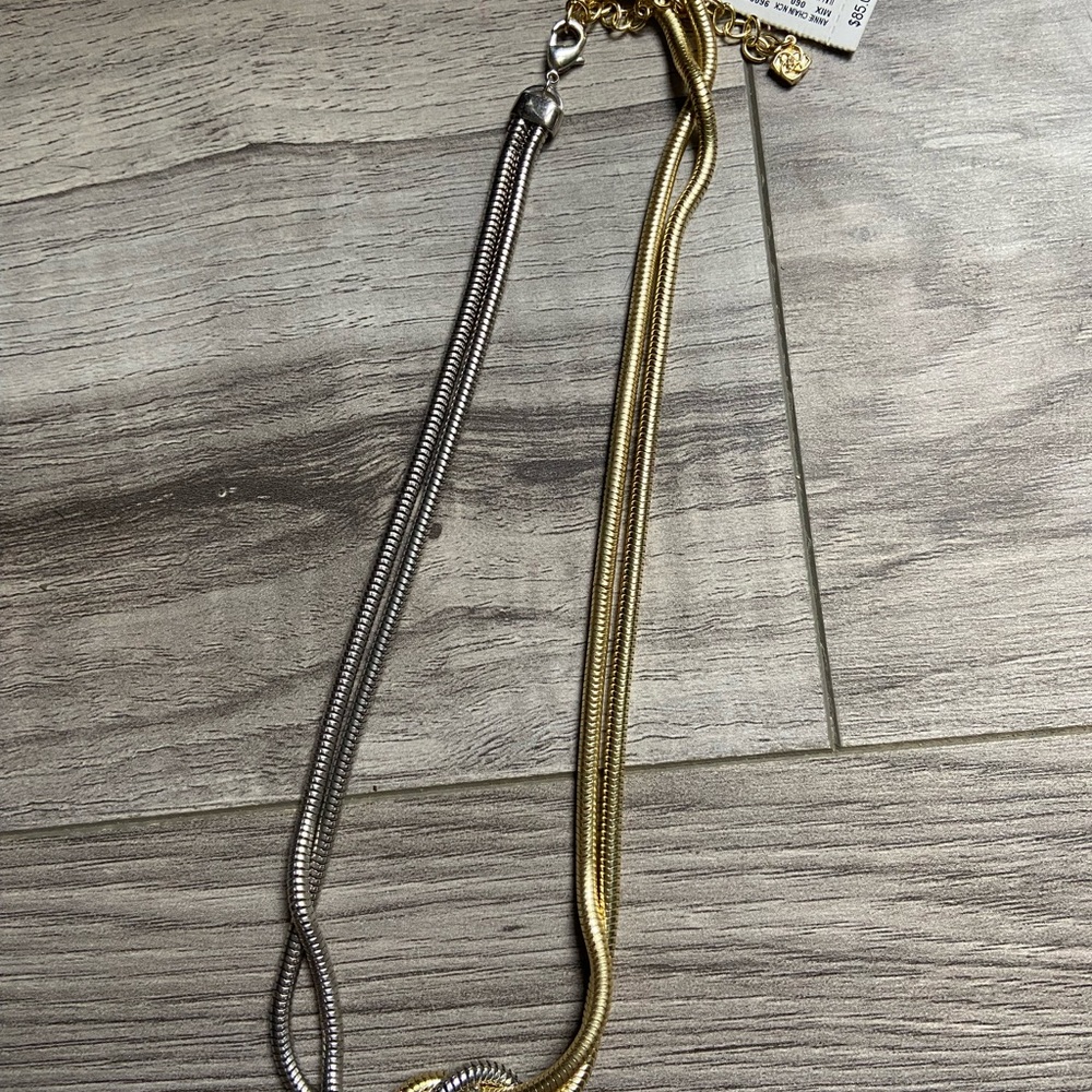 Kendra Scott Gold and Silver Chain Necklace